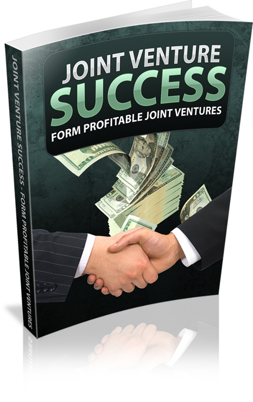 Product picture The secrets to securing profitable joint venture opportuniti