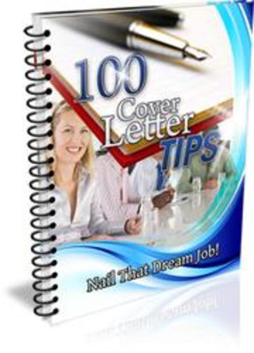 Product picture 100 Cover letter tips
