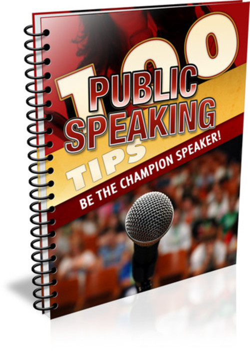 Product picture 100 Public Speaking Tips